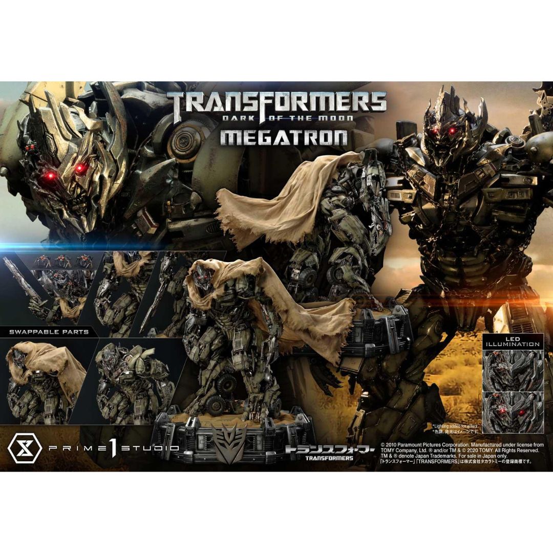 Transformers: Dark Of The Moon (Film) Megatron Statue By Prime1 Studios -Prime 1 Studio - India - www.superherotoystore.com