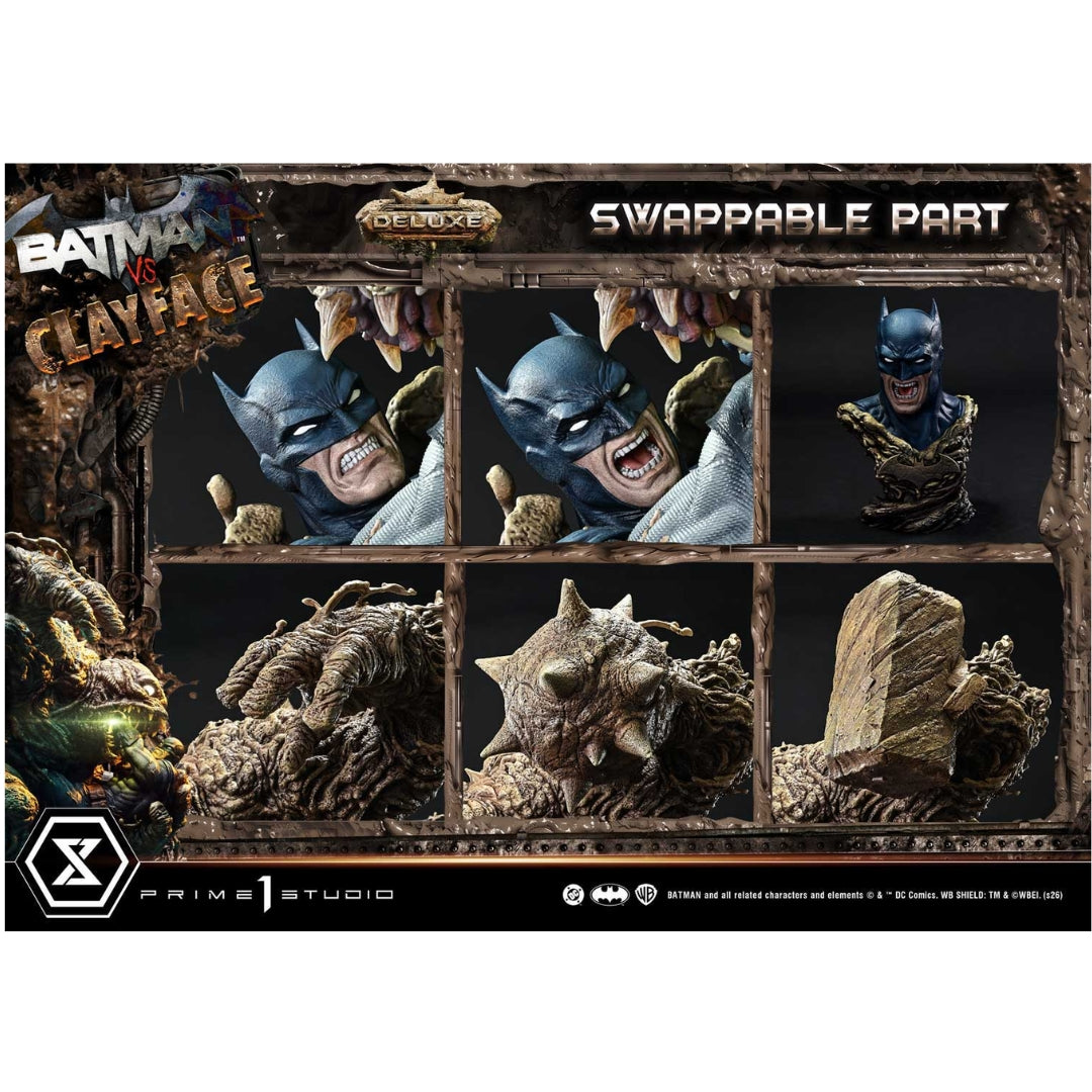 Batman (Comics) Batman Vs Clayface Deluxe Statue By Prime1 Studios -Prime 1 Studio - India - www.superherotoystore.com