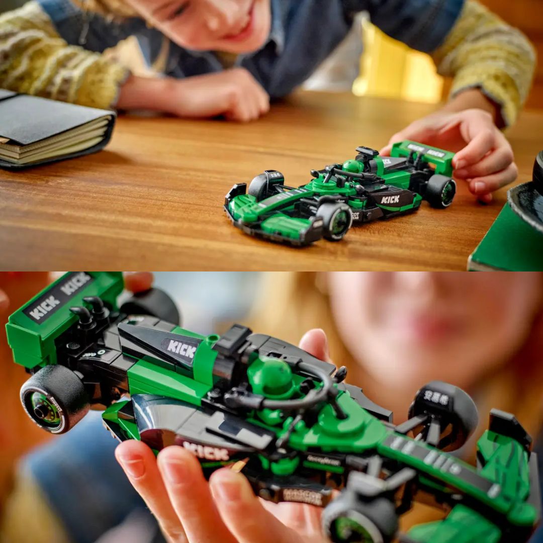 Lego Speed Champions Kick Sauber F1 Team C44 Race Car -Lego - India - www.superherotoystore.com