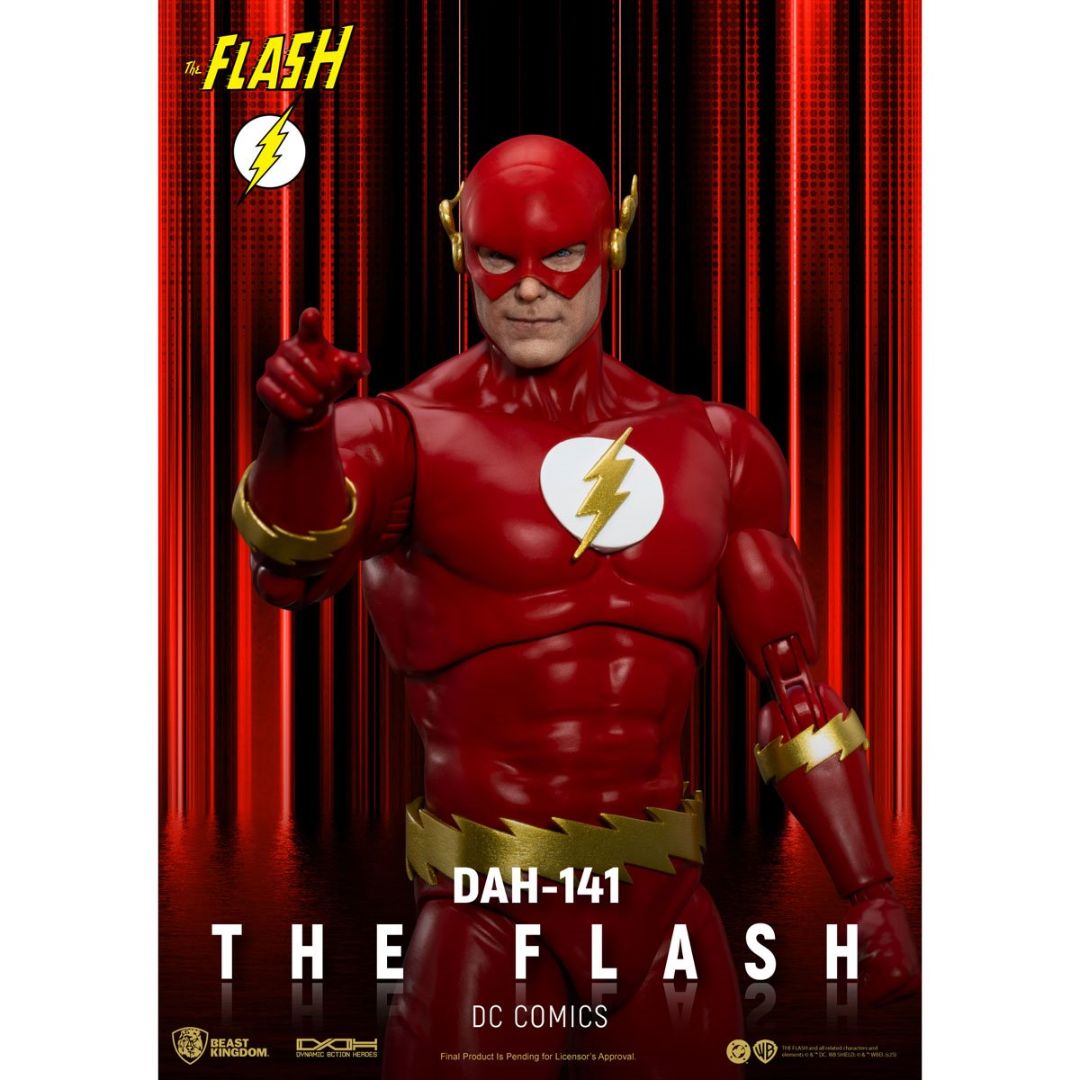 Dc Comics The Flash Dynamic 8-Ction Heroes Action Figure By Beast Kingdom -Beast Kingdom - India - www.superherotoystore.com