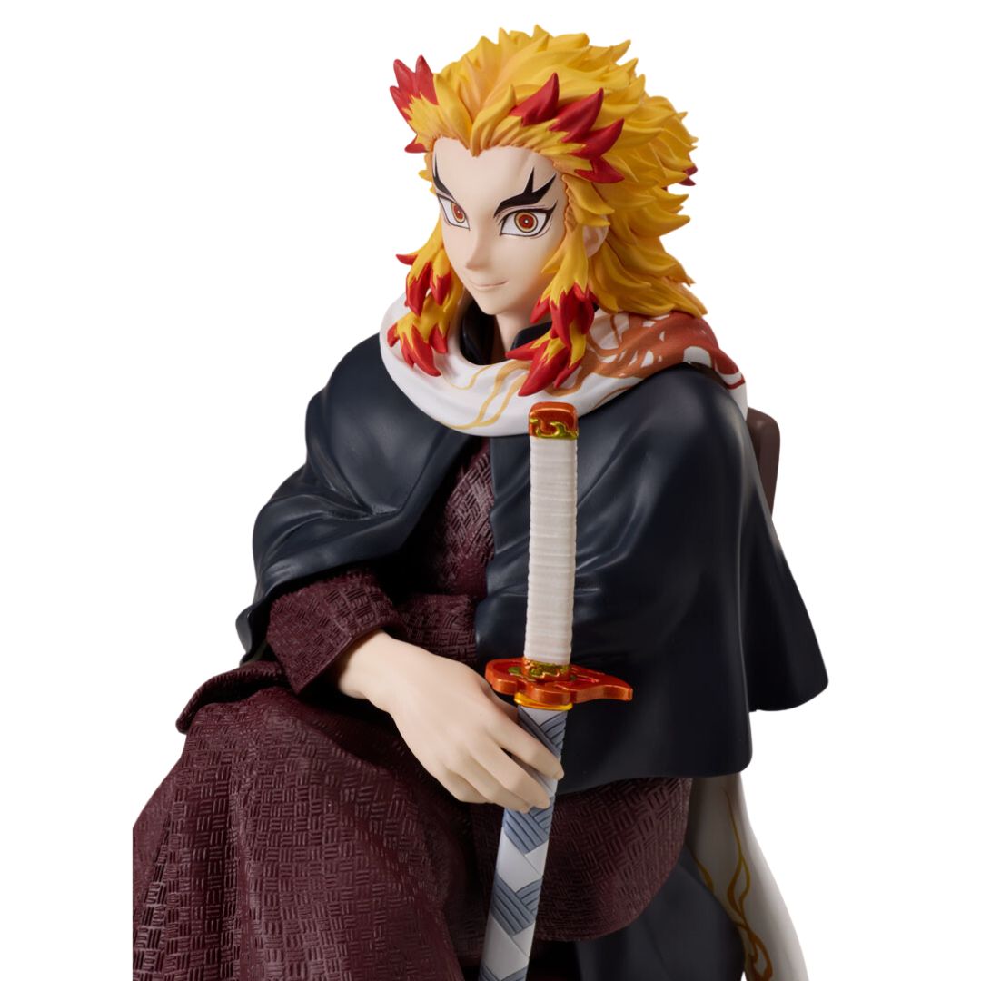 Demon Slayer Kimetsu No Yaiba Kyojuro Rengoku Statue By Anipex -Aniplex - India - www.superherotoystore.com