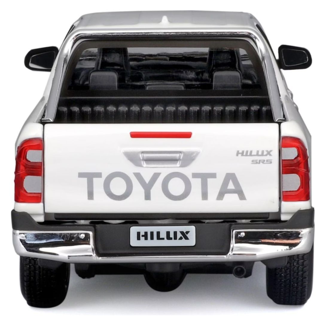 White Toyota Hilux 1:27 Scale Die-Cast Car by Maisto -Maisto - India - www.superherotoystore.com