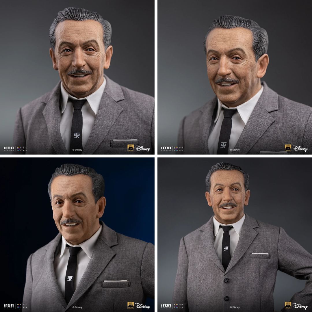 Walt Disney & Mickey Mouse - Disney Classics - Legacy Replica 1/4 Statue By Iron Studios -Iron Studios - India - www.superherotoystore.com
