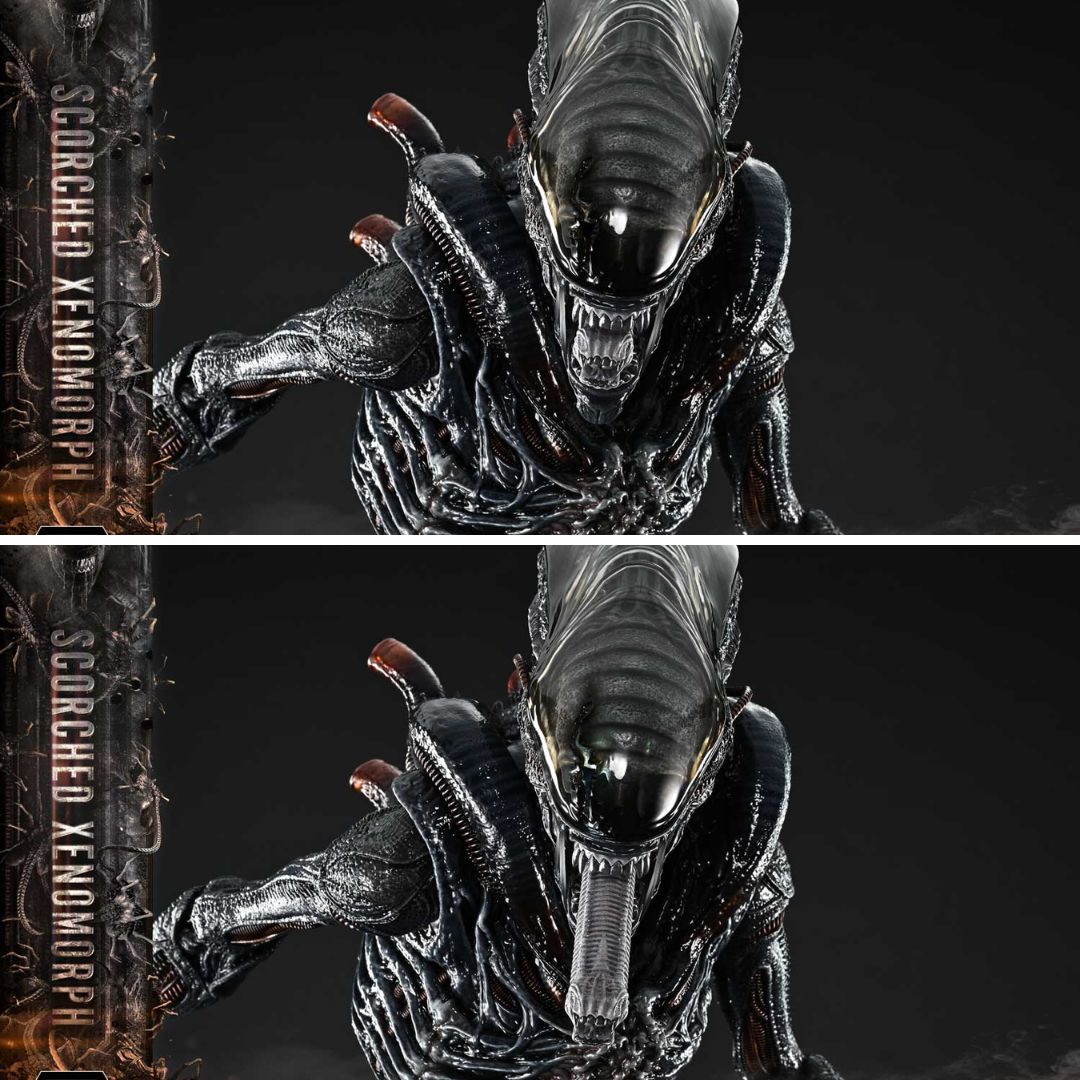 Alien: Romulus Scorched Xenomorph Statue By Prime1 Studios -Prime1 Studios - India - www.superherotoystore.com