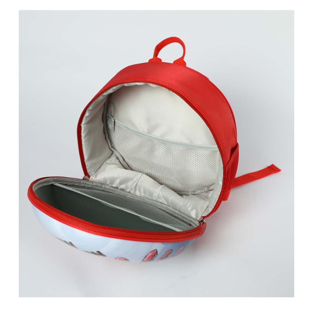 MARVEL IRON-MAN ROUND SHAPE HARDSHELL BAG - RED by Mesuca -Mesuca - India - www.superherotoystore.com