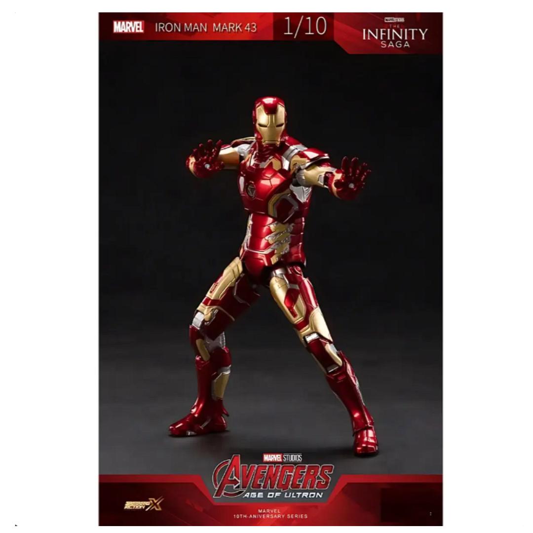 Iron Man Mk43 Action Figure By Zd Toys By Zd Toys