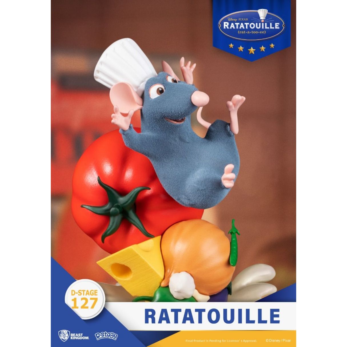 Diorama Stage-127-Ratatouille Statue by Beast Kingdom -Beast Kingdom - India - www.superherotoystore.com