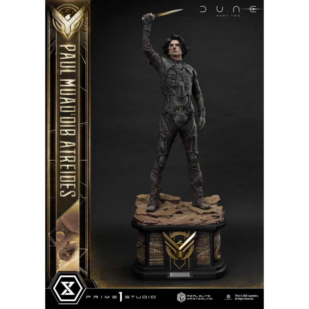 Dune: Part Two Paul Atreides Regular Edition Statue By Prime1 Studios -Prime1 Studios - India - www.superherotoystore.com