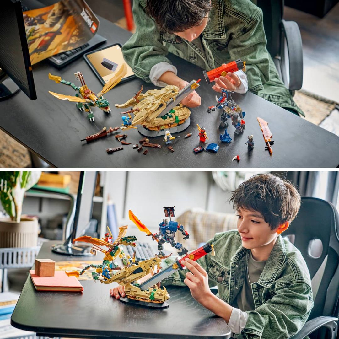 Ninjago Battle At The Dragon'S Blade By Lego