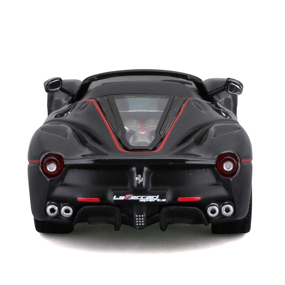 Black Ferrari LaFerrari Aperta 1:43 Scale Die-Cast car by Bburago -Bburago - India - www.superherotoystore.com