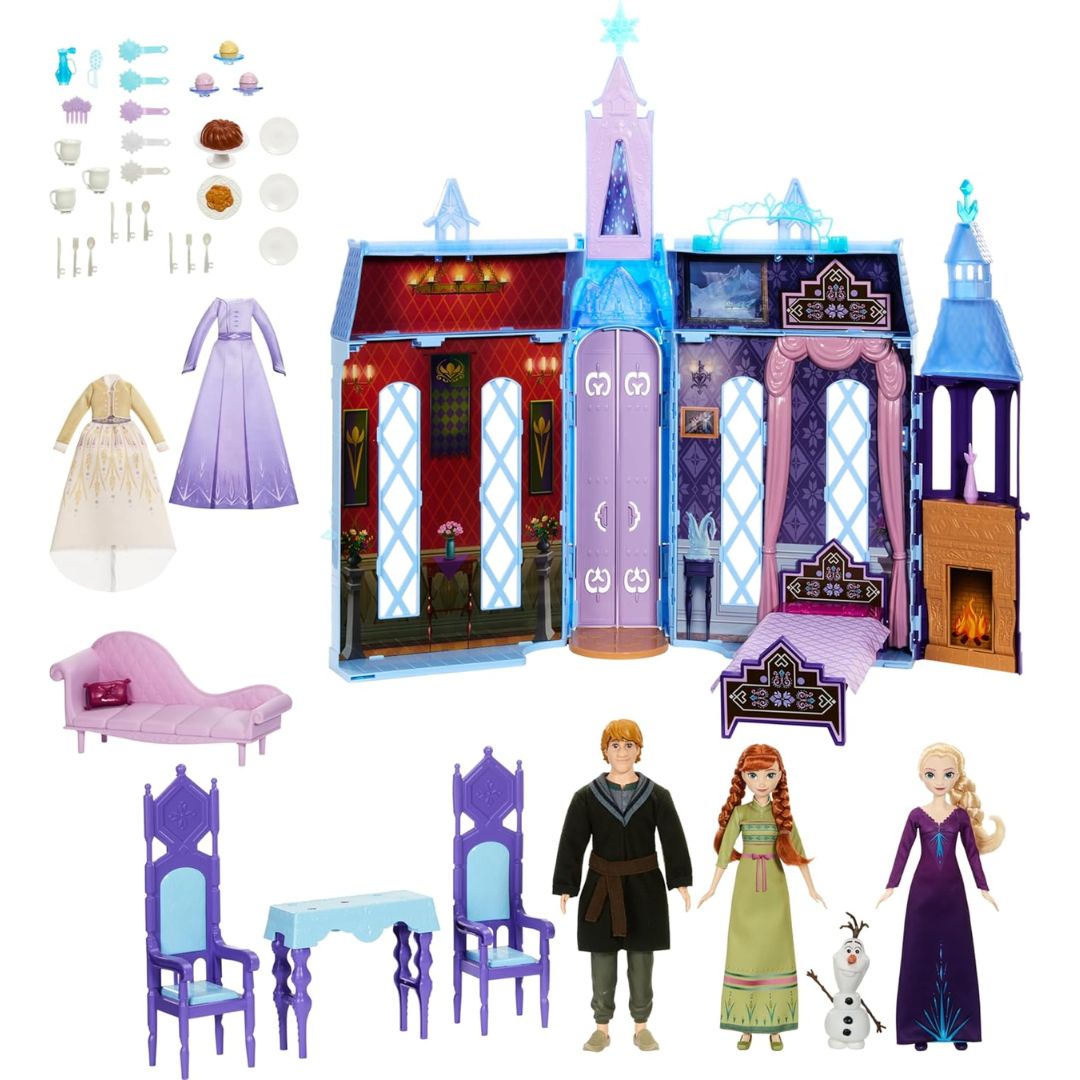 Disney Frozen Dolls & Doll House by Mattel