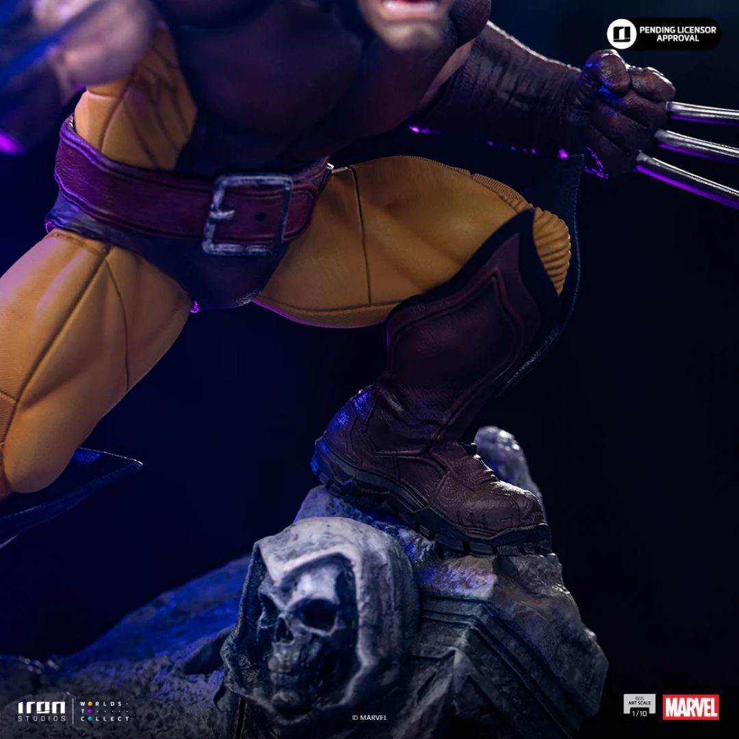 Wolverine - Infinity Gauntlet Diorama - Bds Art Statue By Iron Studios