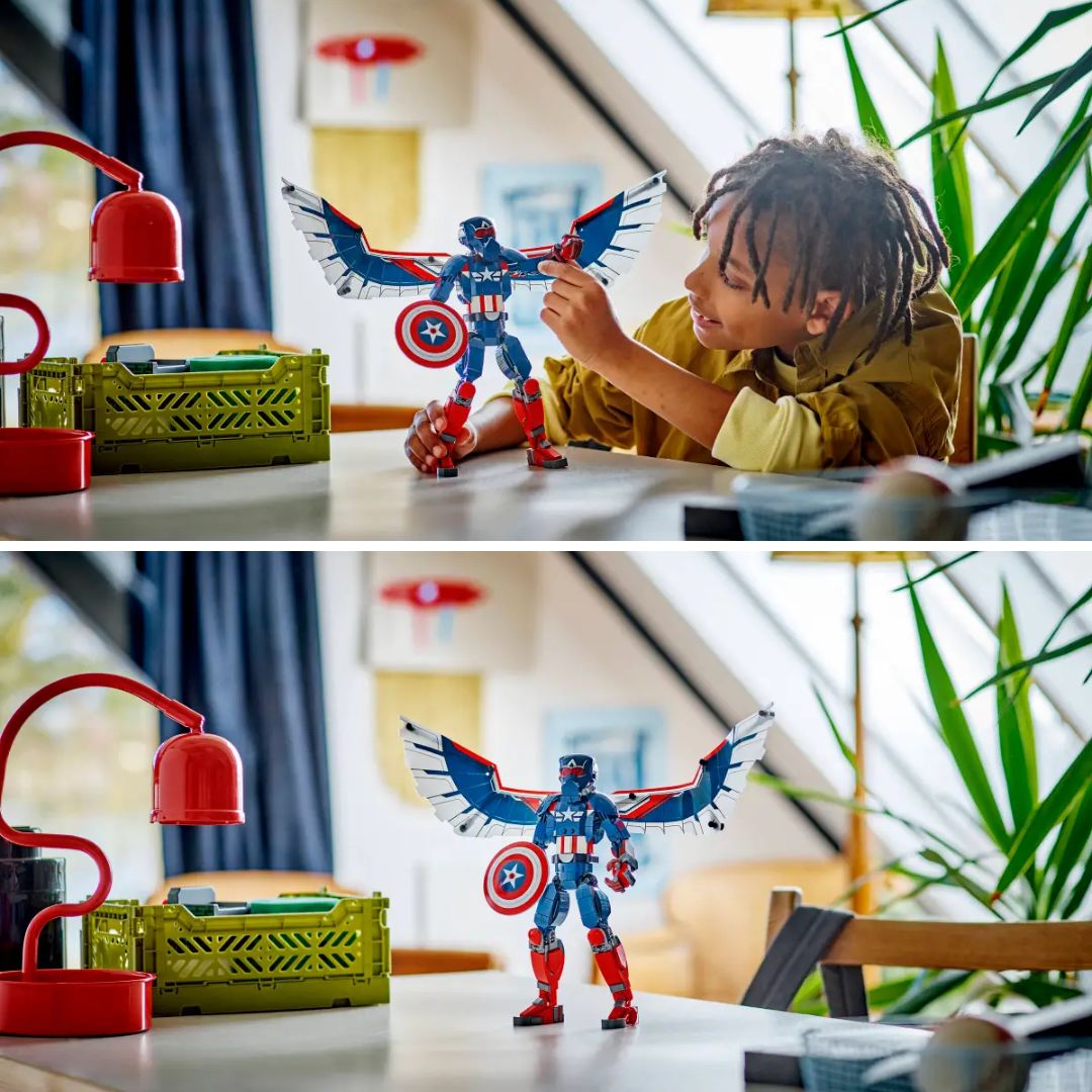 Marvel New Captain America Construction Set By Lego -Lego - India - www.superherotoystore.com