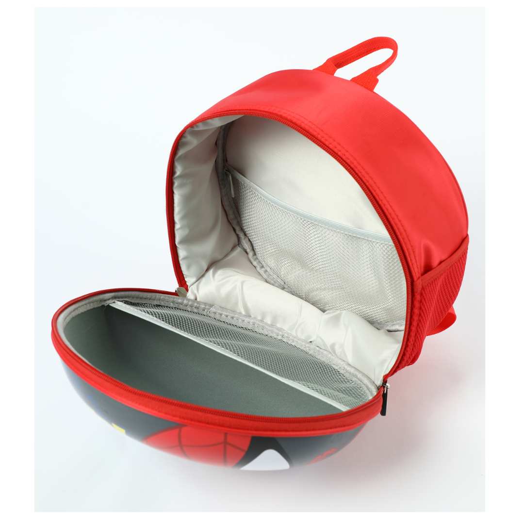 MARVEL SPIDER-MAN ROUND SHAPE HARDSHELL BAG - BLACK/RED by Mesuca -Mesuca - India - www.superherotoystore.com