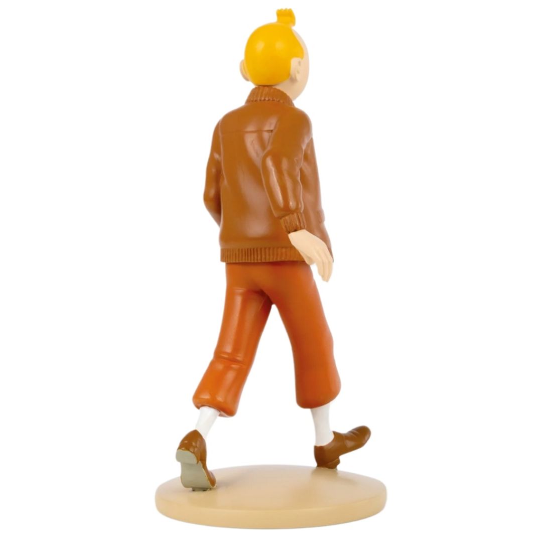 Tintin in Aviator Jacket Statue by Moulinart 