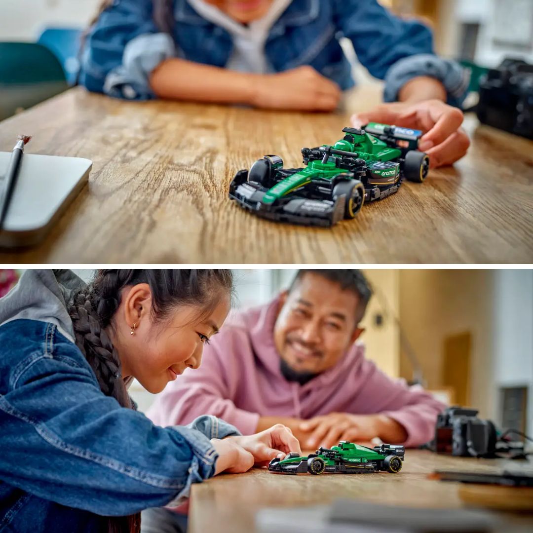 Lego Speed Champions Aston Martin Aramco F1 Amr24 Race Car -Lego - India - www.superherotoystore.com