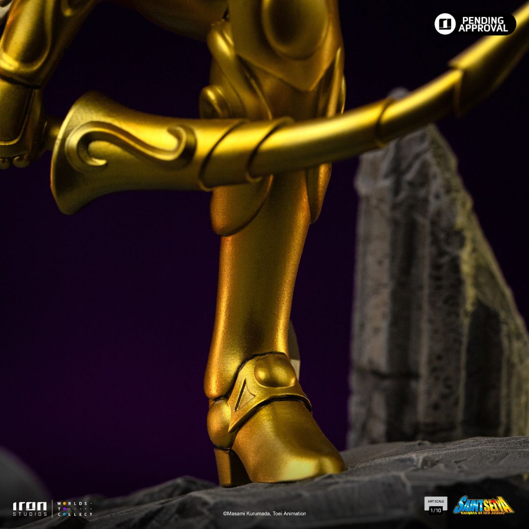 Sagittarius Aiolos Art Statue By Iron Studios