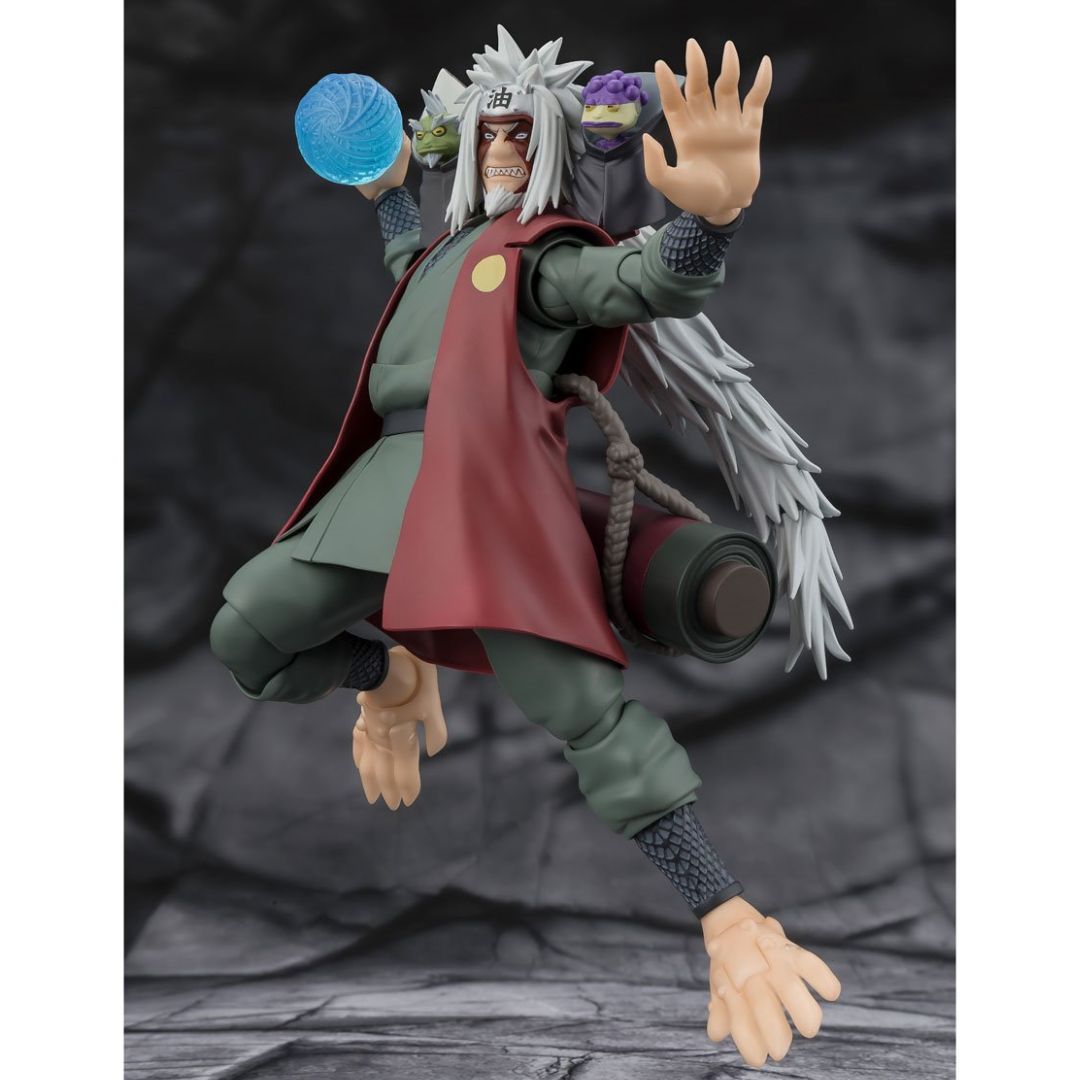 Naruto Jiraiya -Hidden Leaf Heroic Master Sage- (Sage Mode) S.H.Figuarts Action figure By Tamashii Nations -Tamashii Nations - India - www.superherotoystore.com