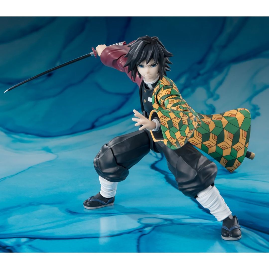 Demon Slayer GIYU TOMIOKAS.H.Figuarts Action Figure by Tamashii Nations -Tamashii Nations - India - www.superherotoystore.com
