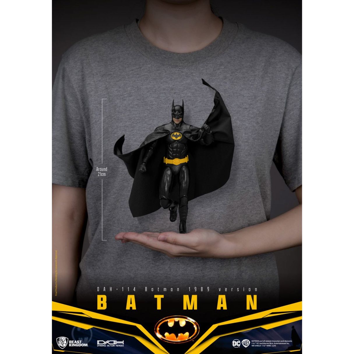 DAH-114 Batman 1989 version Action Figure by Beast Kingdom -Beast Kingdom - India - www.superherotoystore.com