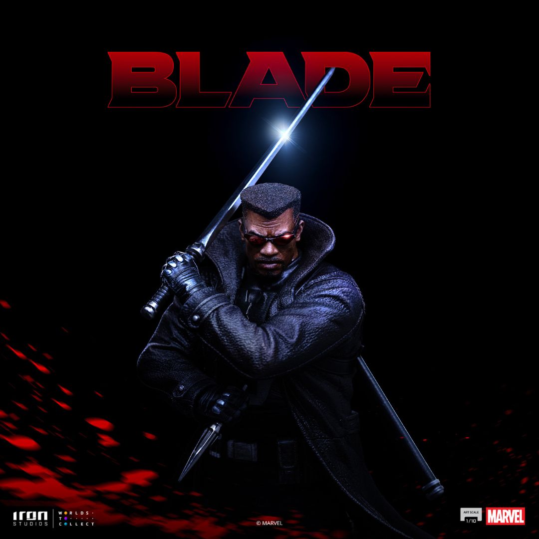 Blade Statue By Iron Studios -Iron Studios - India - www.superherotoystore.com
