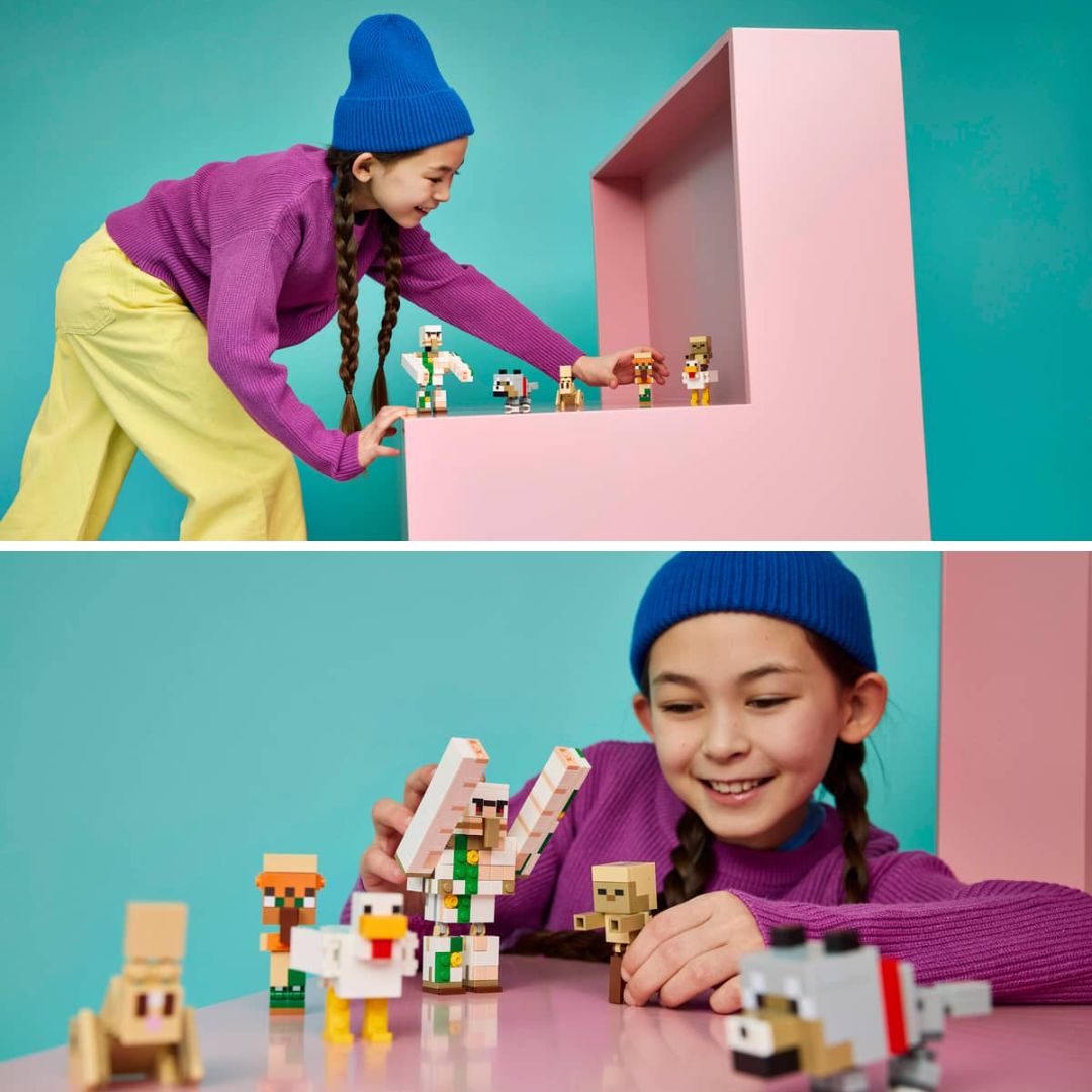 Minecraft Chicken Jockey Desert Attack By Lego