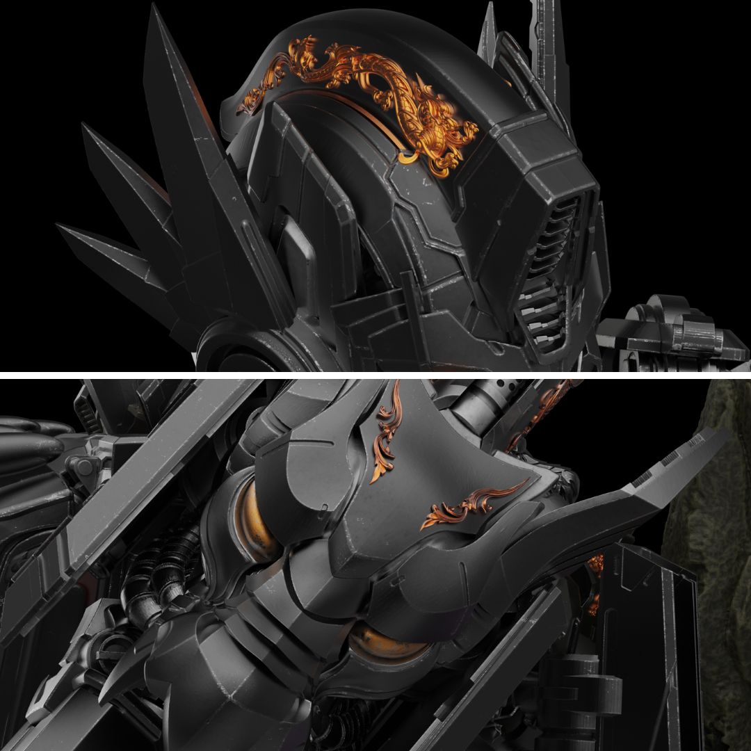 Optimus Prime - Shadow Dragon (Mythical Beasts Series) By Xm Studios -XM Studios - India - www.superherotoystore.com