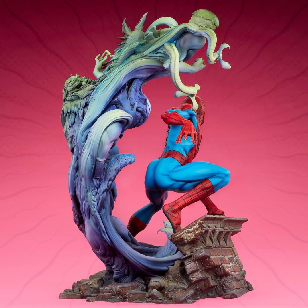 Spider-Man Premium Format™ Statue by Sideshow Collectibles -Sideshow Collectibles - India - www.superherotoystore.com