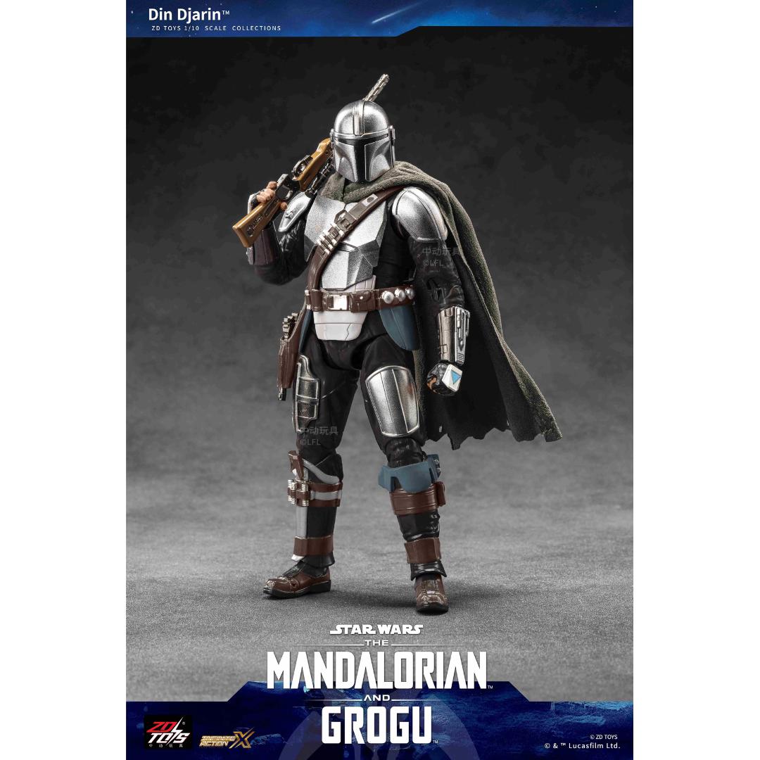 Hot Toys Star Wars: The Mandalorian 1/10 Scale Action Figure – Din Djarin Collectible Figure