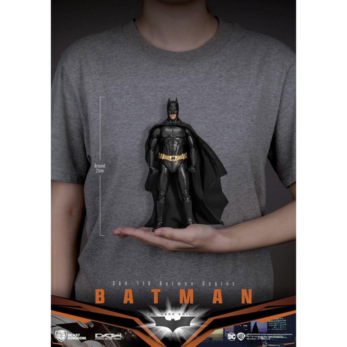 DAH-118 Batman Action Figure (Batman Begins) by Beast Kingdom -Beast Kingdom - India - www.superherotoystore.com