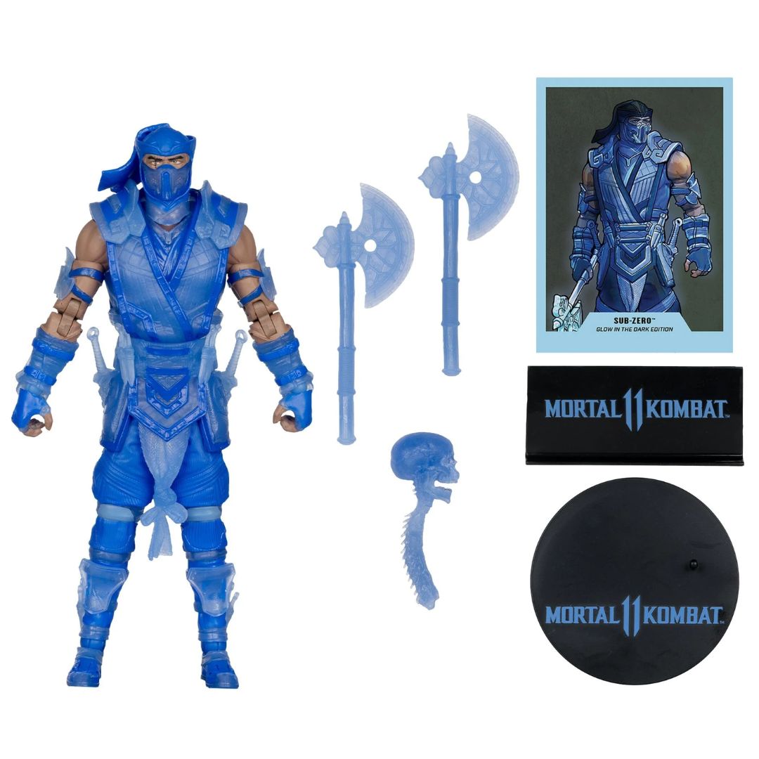 Moral Combat Subzero (Mk11)(Gitd)(Gold Label) By Mcfarlane Toys -McFarlane Toys - India - www.superherotoystore.com