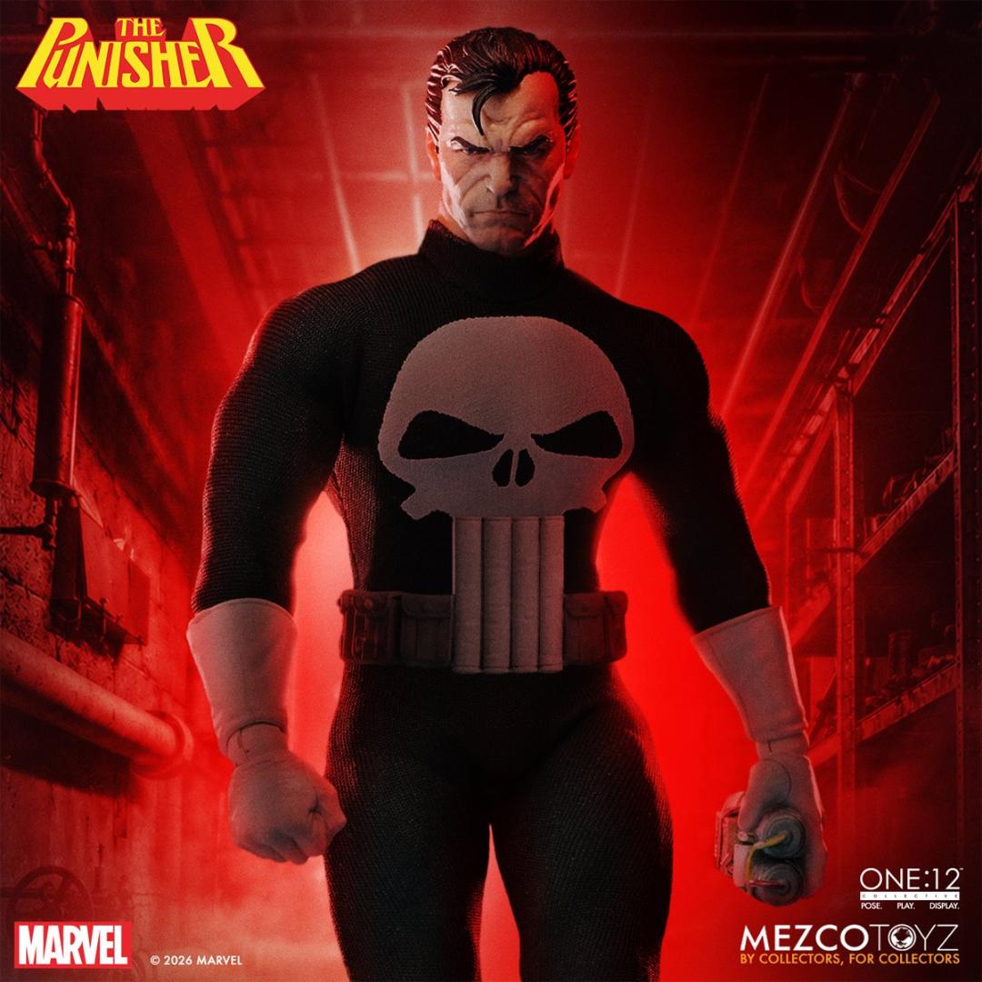 The Punisher Action Figure By Mezco Toys -Mezco Toys - India - www.superherotoystore.com