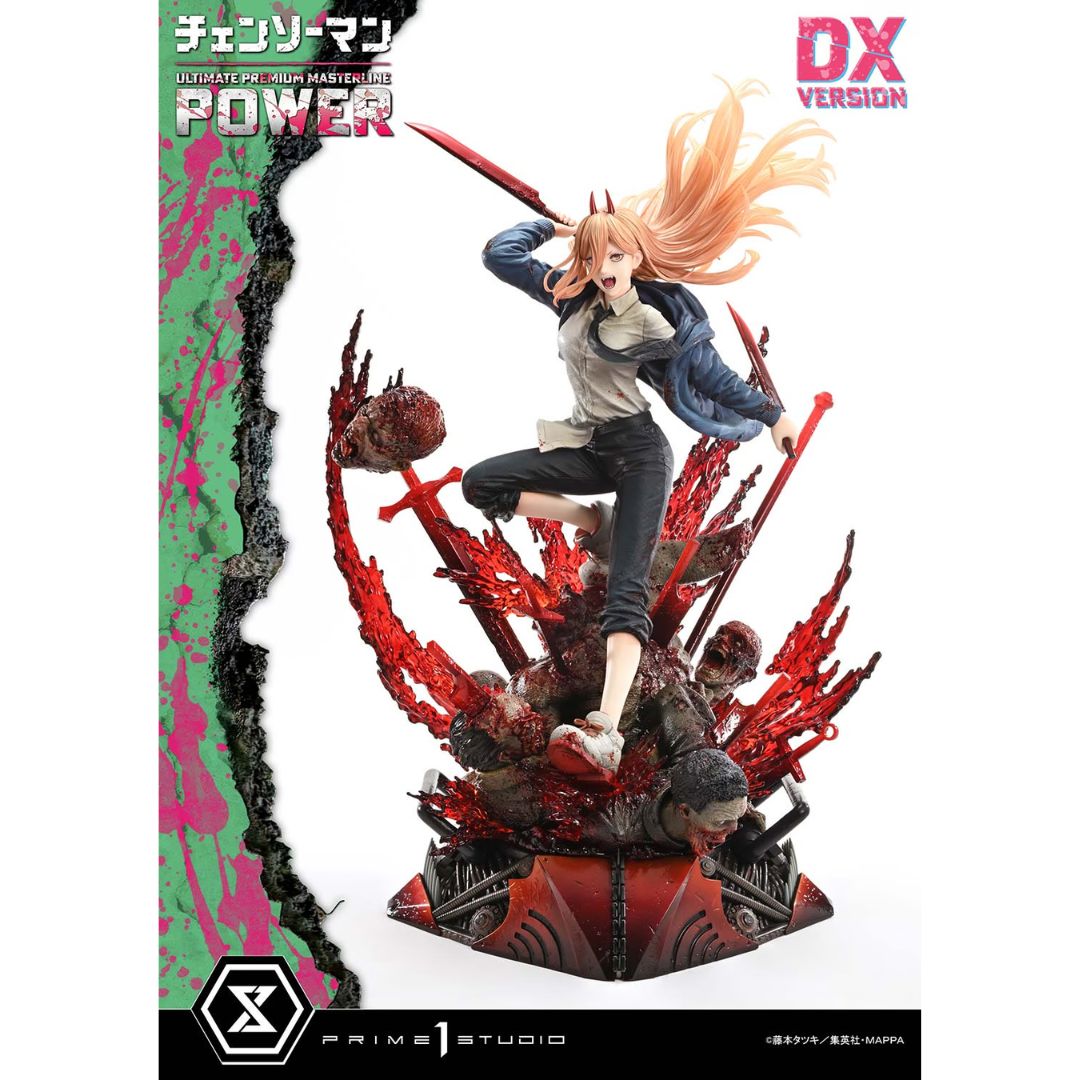CHAINSAW MAN POWER DX Bonus Version by Prime1 Studios -Prime 1 Studio - India - www.superherotoystore.com