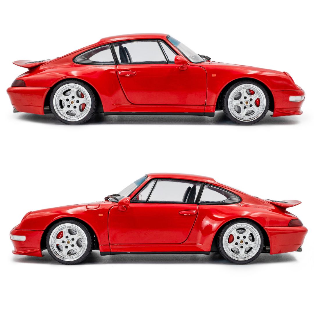 1:18 Porsche 911 (993) Carrera Rs Indischrot 1997 By Solido