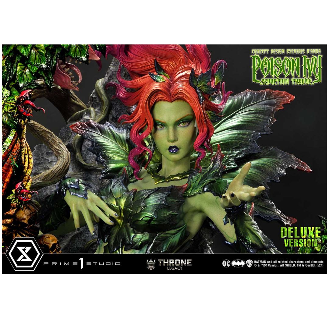 Batman (Comics) Poison Ivy Seduction Throne Deluxe Bonus Version Statue by Prime1 Studios -Prime 1 Studio - India - www.superherotoystore.com