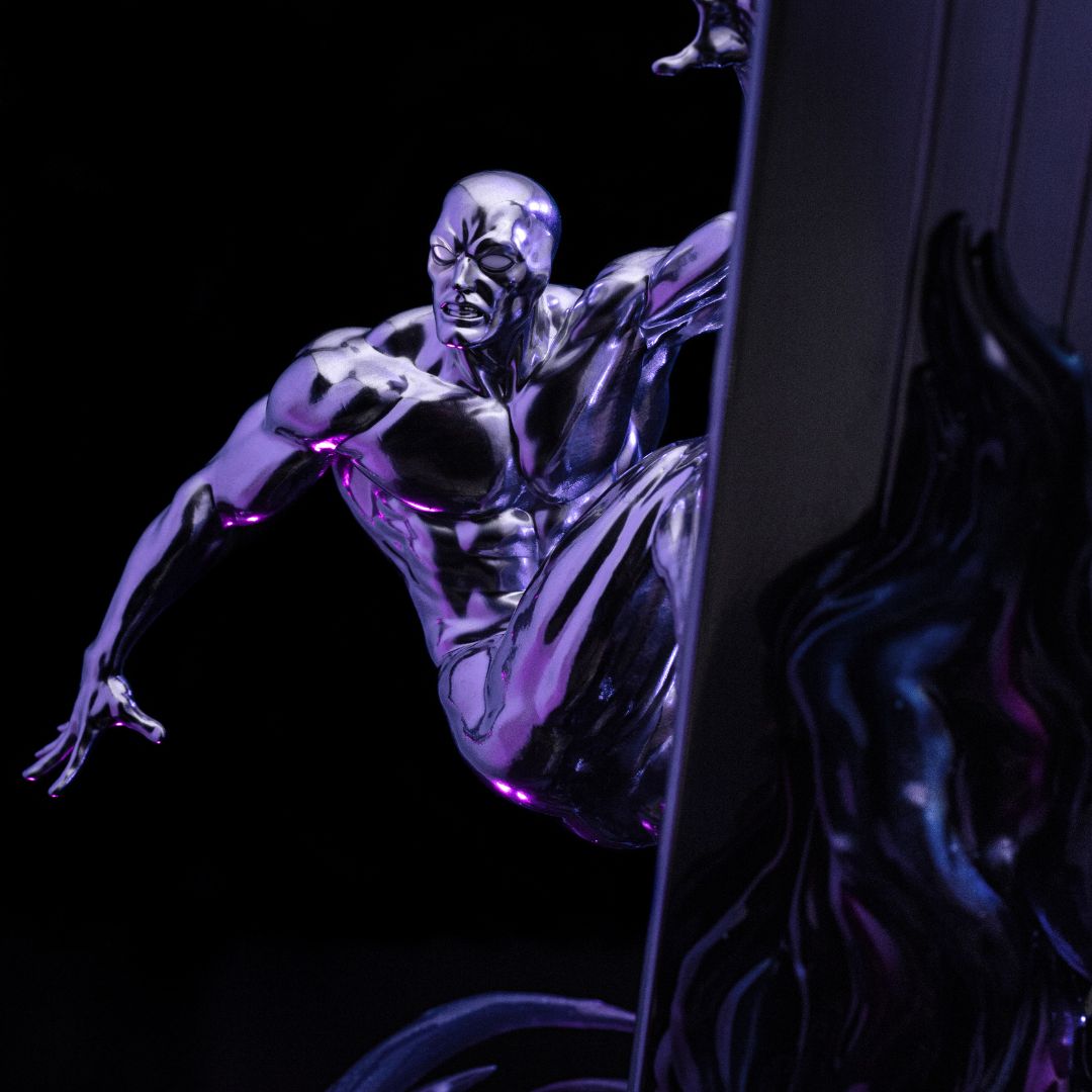 Silver Surfer - Infinity Gauntlet Diorama Iron Studios By Iron Studios -Iron Studios - India - www.superherotoystore.com