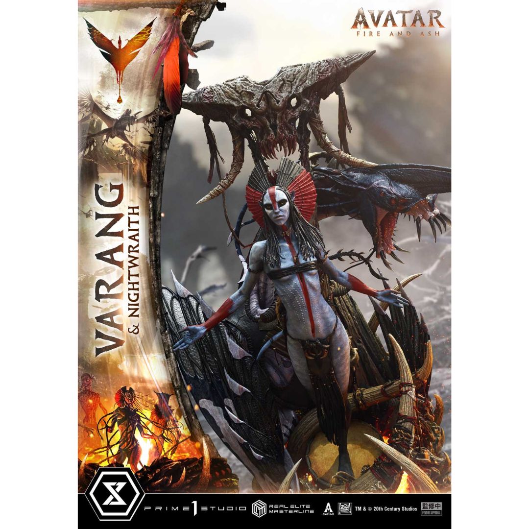 Avatar: Fire And Ash (Film) Varang & Nightwraith Statue By Prime1 Studios -Prime 1 Studio - India - www.superherotoystore.com