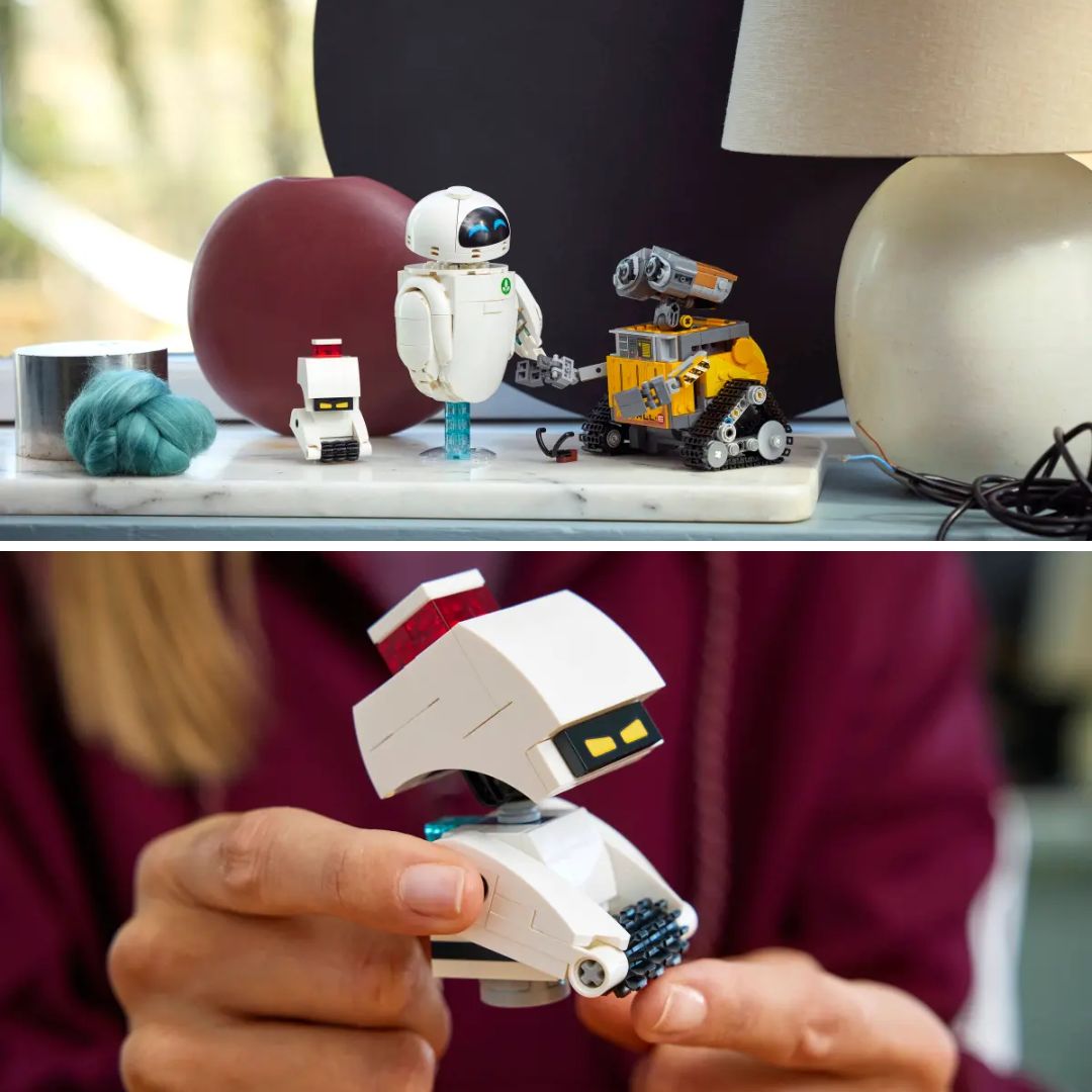 Disney Pixar WALL-E and EVE by Lego
