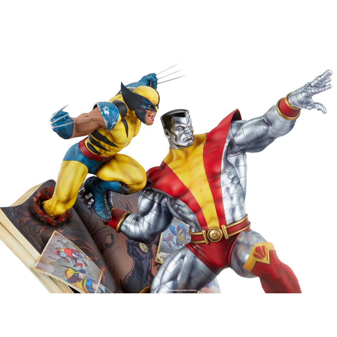 Fastball Special: Colossus and Wolverine Premium Format Statue by Sideshow Collectibles -Sideshow Collectibles - India - www.superherotoystore.com