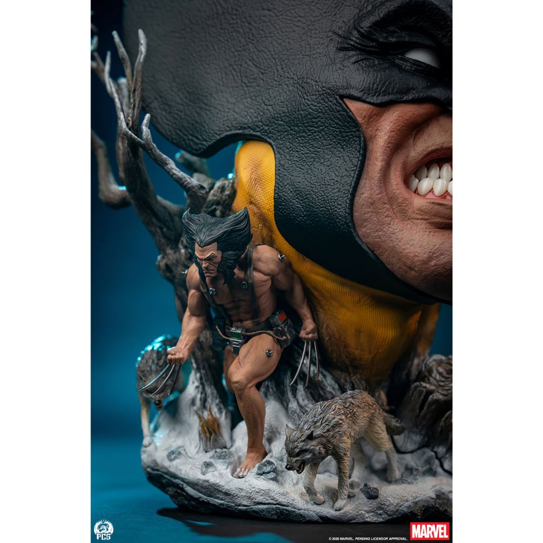 Wolverine Fine Art Bust Statue By Pcs Collectibles