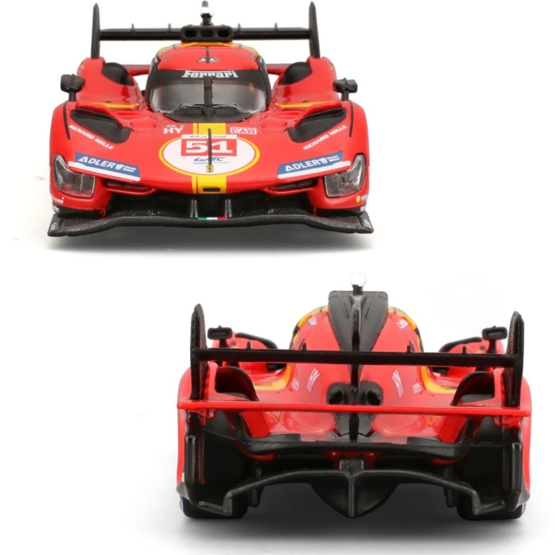 2023 Ferrari 499P #51 Winner 24h LeMans 1:43 Scale Die-Cast Car By Bburago -Bburago - India - www.superherotoystore.com