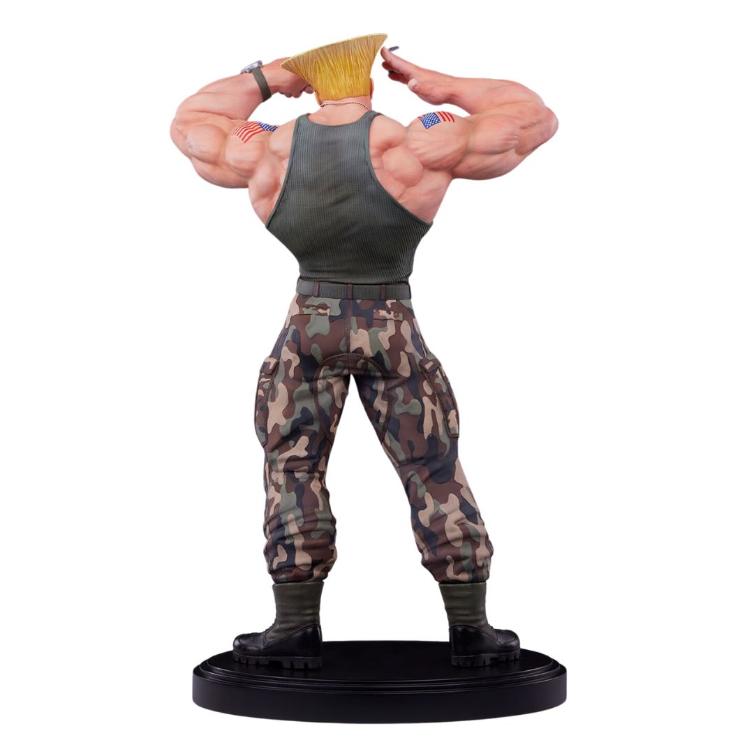 Guile Deluxe Edition statue by PCS Collectibles -PCS Studios - India - www.superherotoystore.com