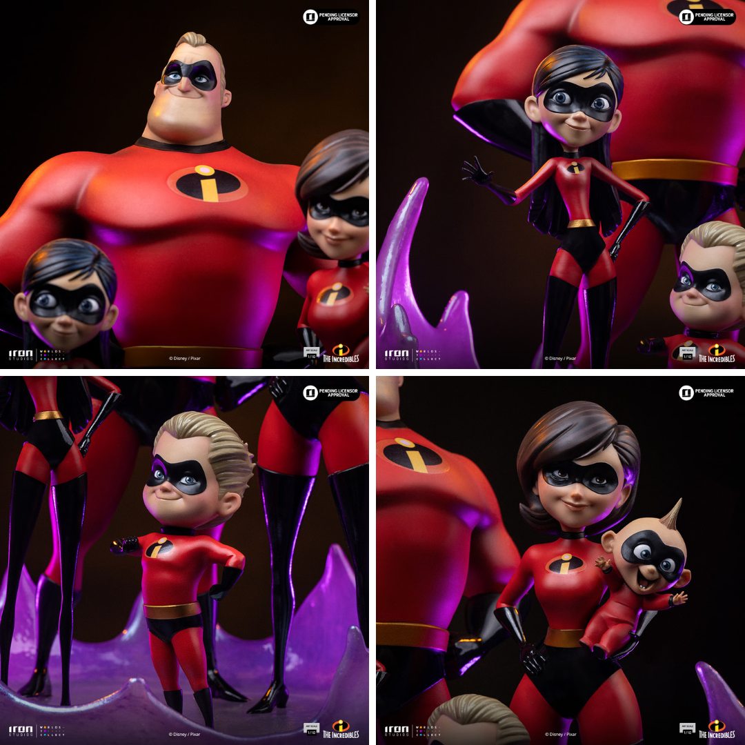 The Incredibles Diorama By Iron Studios -Iron Studios - India - www.superherotoystore.com