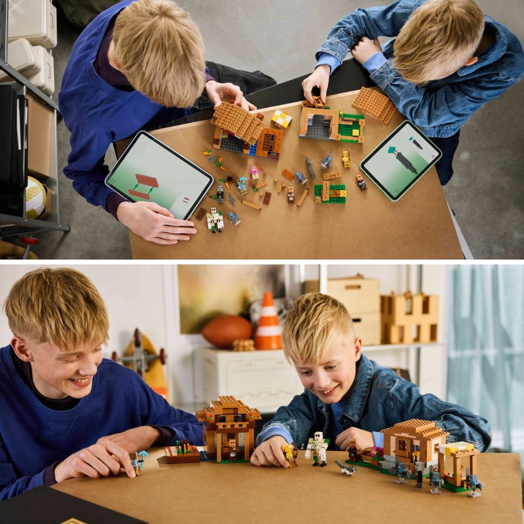 Minecraft Evoker Village Attack By Lego