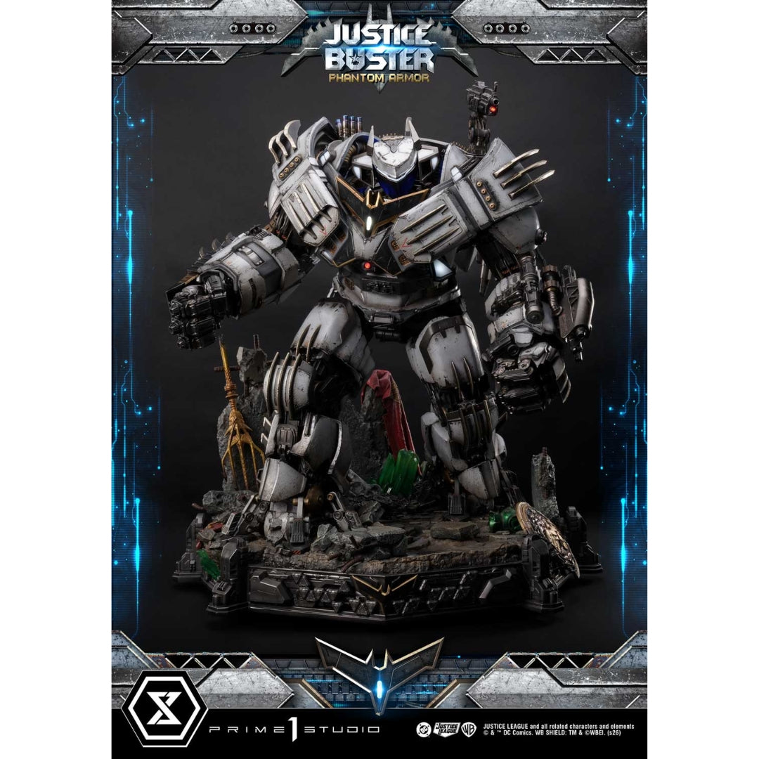 Justice League (Comics) Justice Buster: Phantom Armor Deluxe Statue By Prime1 Studios -Prime 1 Studio - India - www.superherotoystore.com