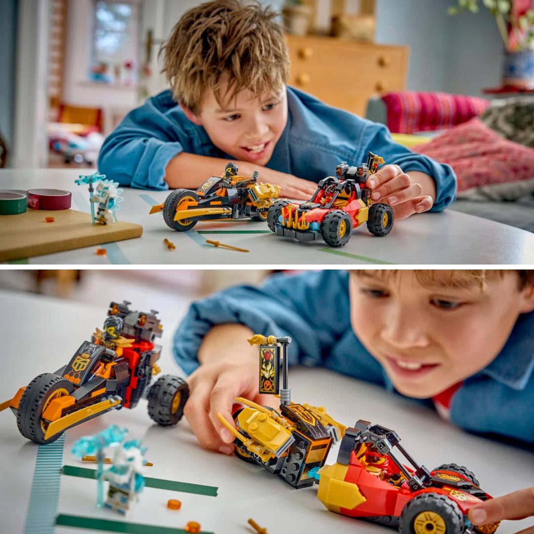 Ninjago Kai And Cole'S Combiner Vehicles By Lego
