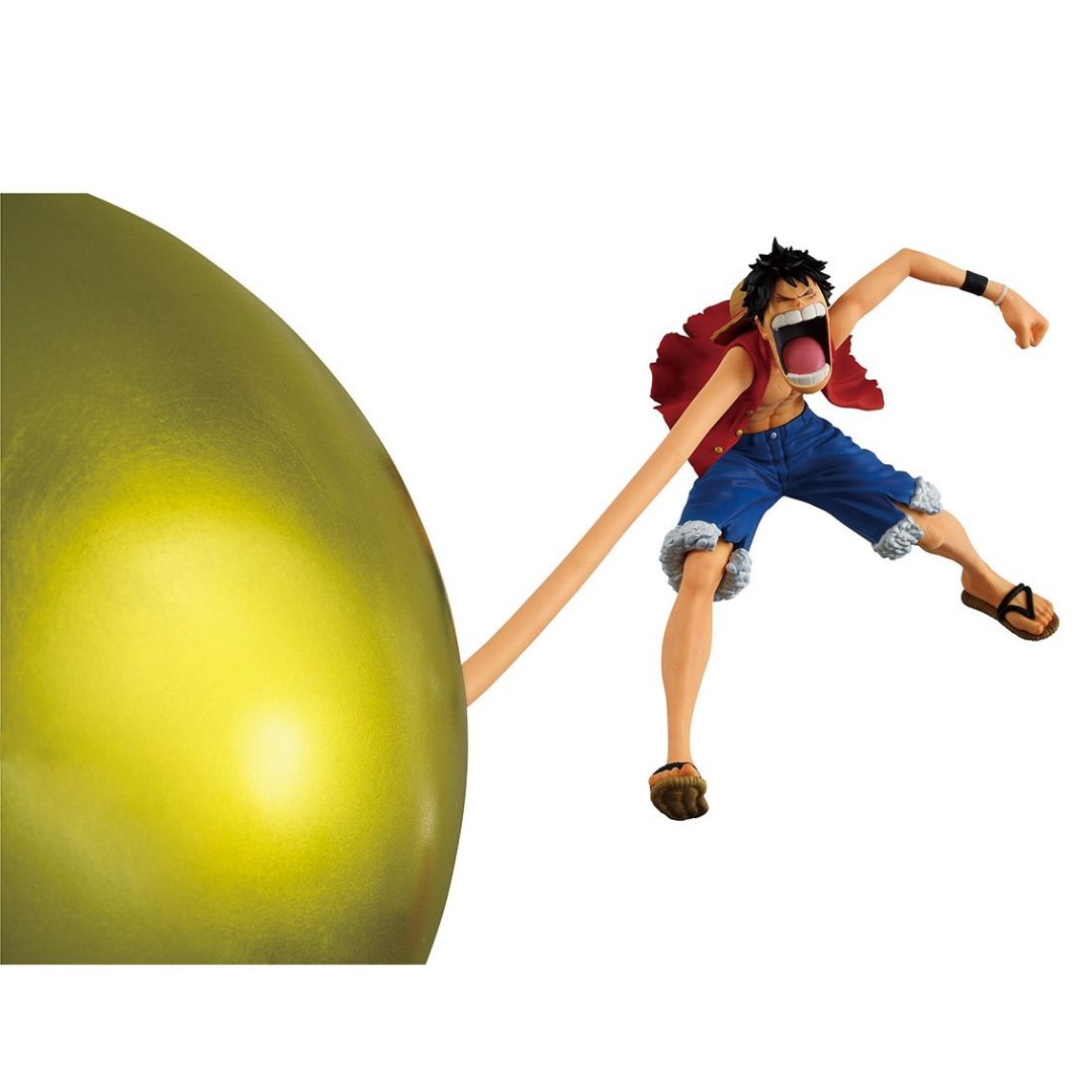 One Piece Monkey D. Luffy Playing Love Song In The Sky Masterlise Expiece Ichibansho Statue By Bandai