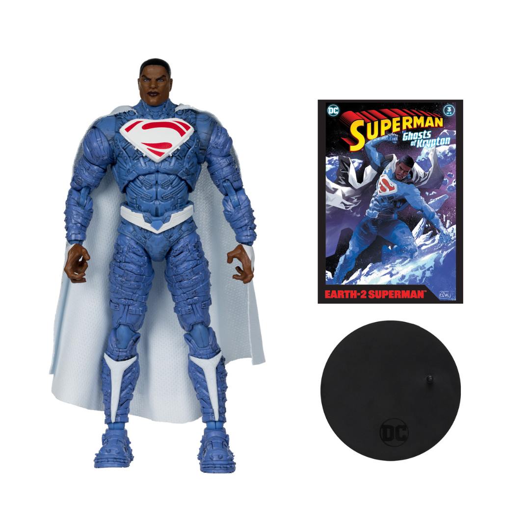 DC Comics - Superman Wave 5 - Earth-2 Superman (Gold Label) By Mcfarlane Toys -McFarlane Toys - India - www.superherotoystore.com
