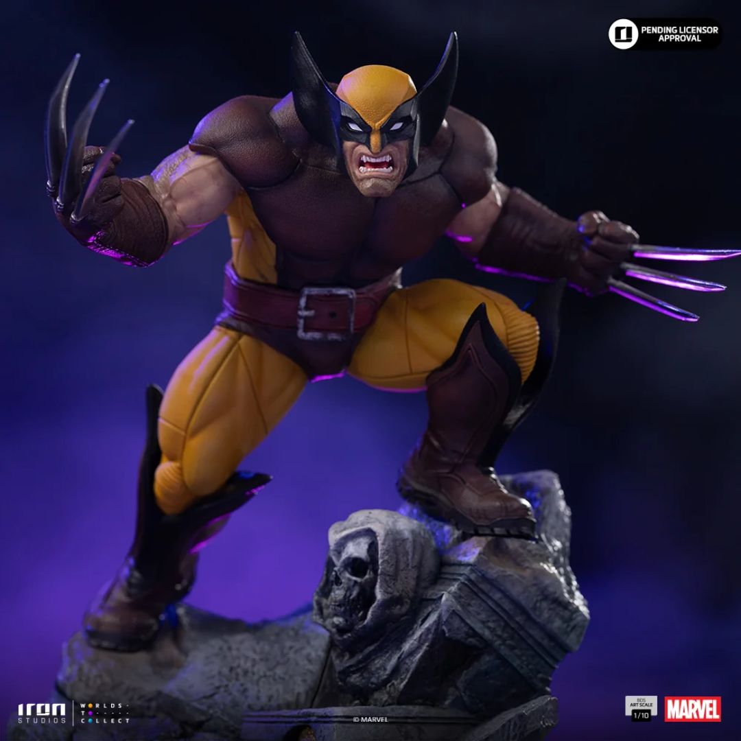 Wolverine - Infinity Gauntlet Diorama - Bds Art Statue By Iron Studios