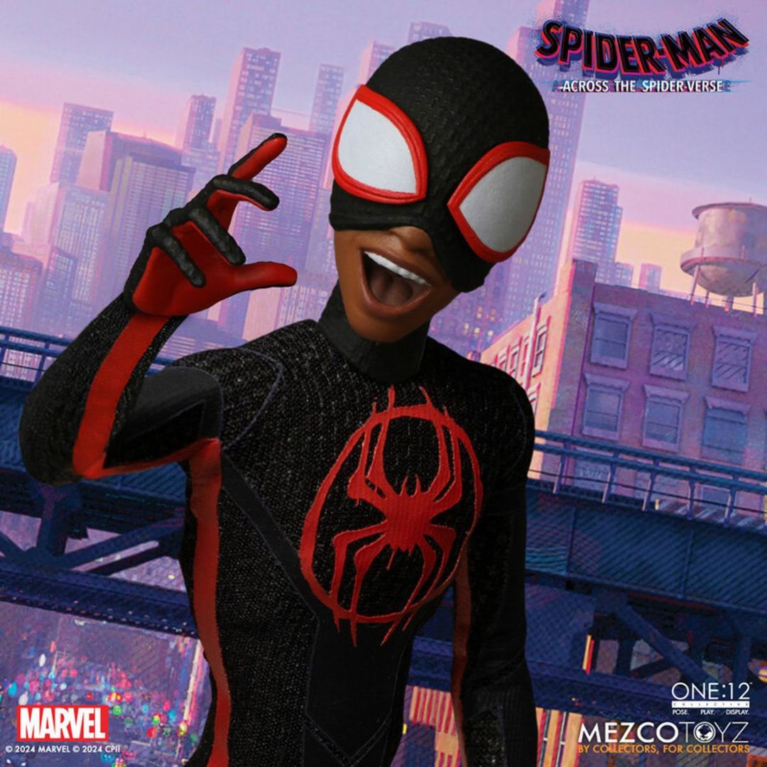 Spider-Man: Across The Spider-Verse Miles Morales One:12 Collective Action Figure by Mezco Toys -Mezco Toys - India - www.superherotoystore.com